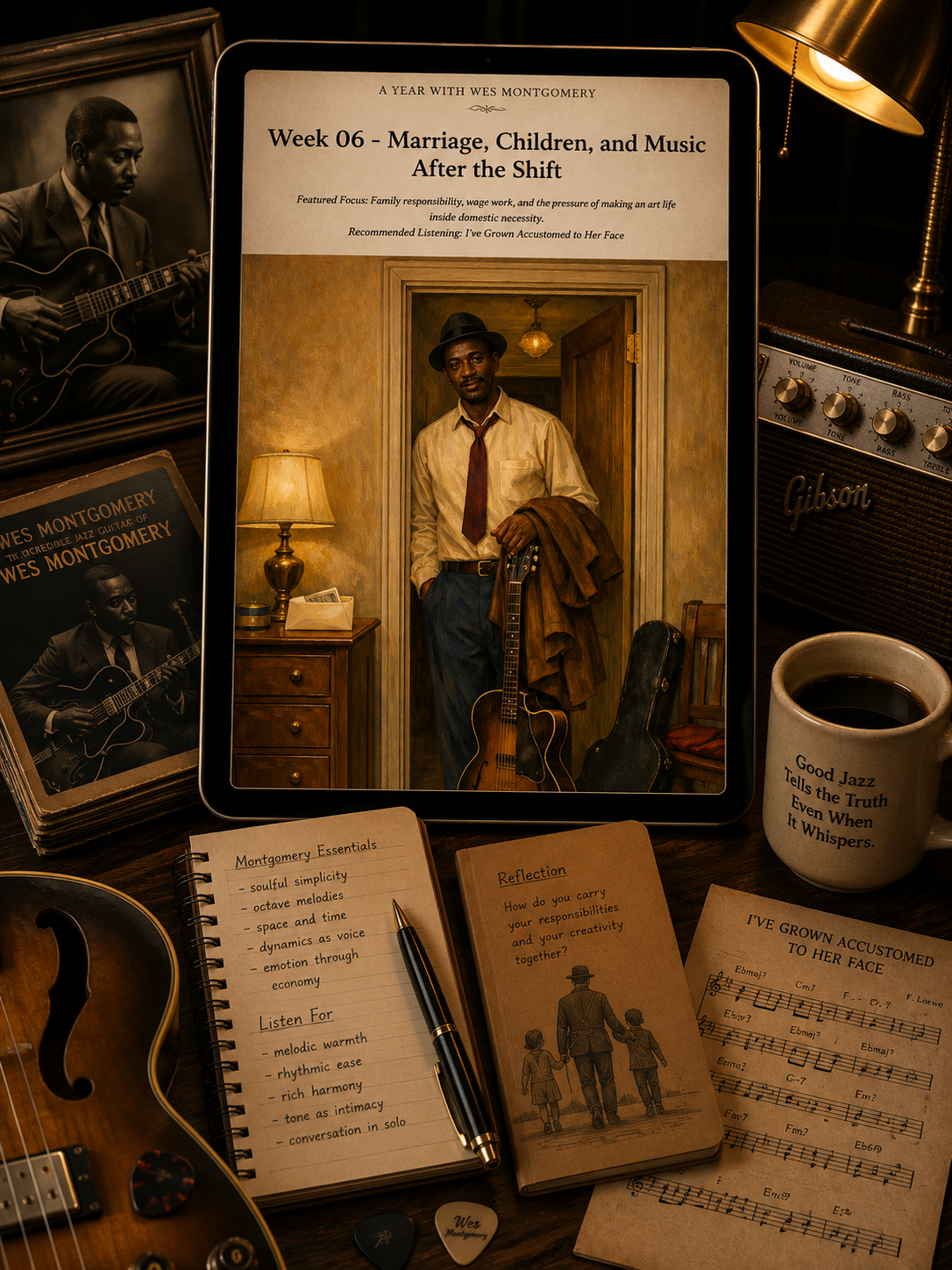 A Year with Wes Montgomery — A 52-Week Guided Music Journal