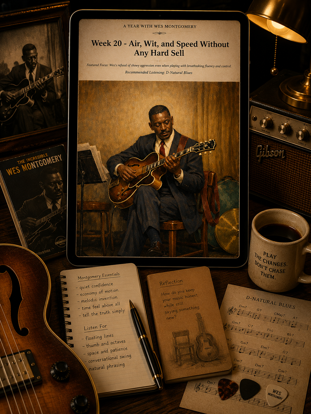 A Year with Wes Montgomery — A 52-Week Guided Music Journal